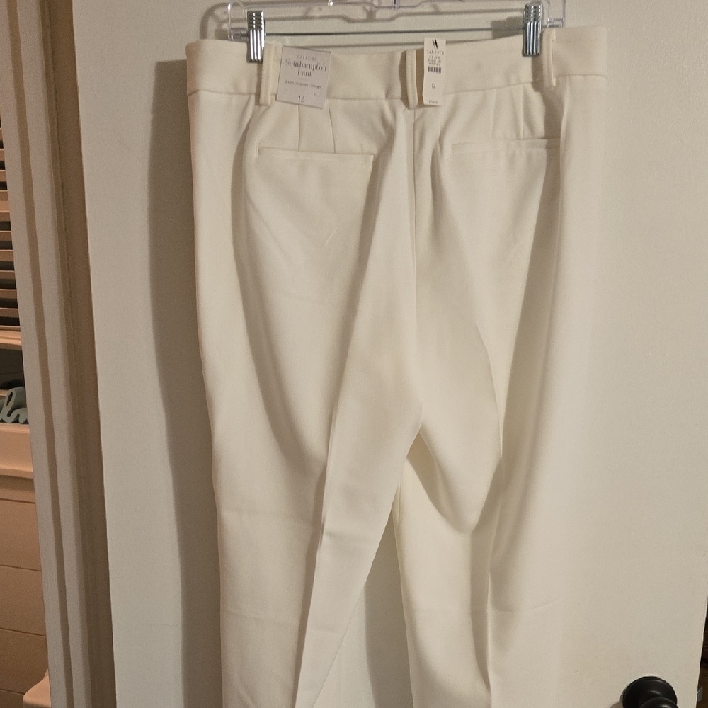 Talbots Off-White Trousers - Picture 3 of 9